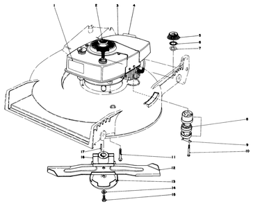 Engine Assembly Diagram and Parts List for 20700 0000001 - 0999999 Toro Lawn Mower