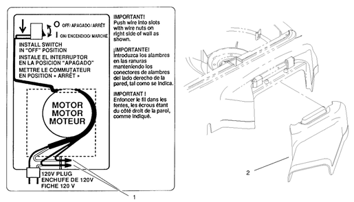 Connectors And Side Discharge Chute Diagram and Parts List for 20645 790000001 - 799999999 Toro Lawn Tractor Accessories