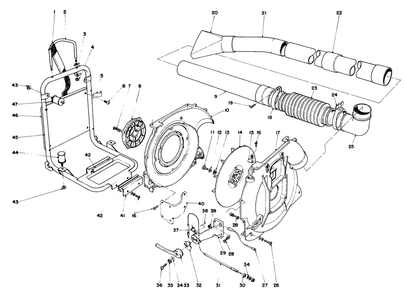 Part Location Diagram of 41-3840 Toro DISCONTINUED
