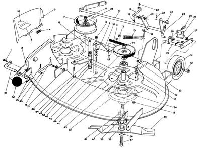 Part Location Diagram of 119740 Toro DISCONTINUED