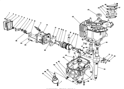 Engine Assembly (Continued) (Model No. Vmh7) Diagram and Parts List for 20624C 8000001 - 8999999 Toro Lawn Mower