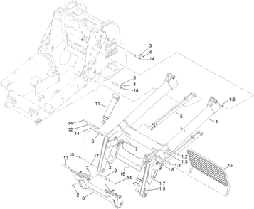 Part Location Diagram of 137-0126 Toro Bushing-Spring