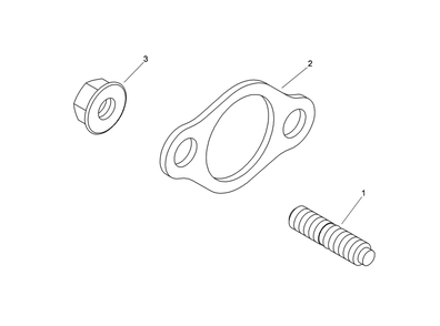 Exhaust Assembly Diagram and Parts List for 74923TE (290000001-290999999)(2009) Toro Lawn Mower