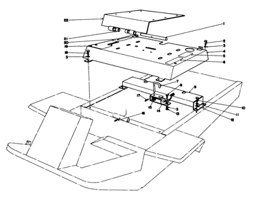 Part Location Diagram of 33-0290 Toro Switch Seat