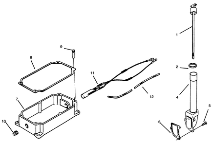 Part Location Diagram of 47-038-27 Toro Dipstick