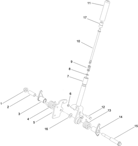 Part Location Diagram of 115-3574 Toro PLATE-LATCH