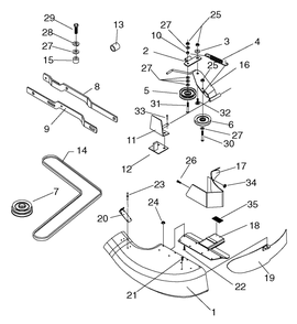 Drive Kit Assembly For 60" Mower Diagram and Parts List for 79465 9900001 - 9999999 Toro Lawn Mower