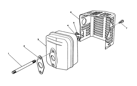Muffler Assembly (Model No. Vmk9) Diagram and Parts List for 20925 0000001 - 0999999 Toro Lawn Mower