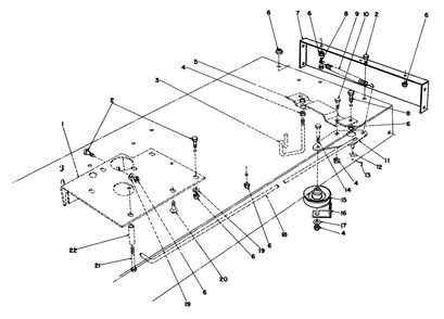Traction Assembly Diagram and Parts List for 56145 3000001 - 3999999 Toro Lawn Tractor