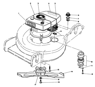 Engine Assembly Diagram and Parts List for 20762C 6000001 - 6999999 Toro Lawn Mower