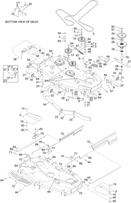 Part Location Diagram of 119-4221-01 Toro BRACKET-COVER