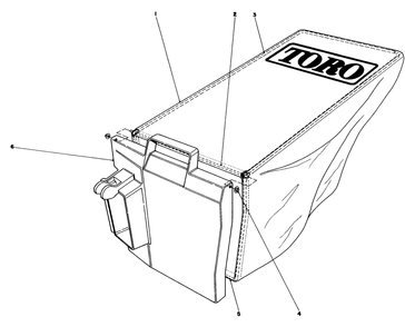 Part Location Diagram of 33-2240 Toro DISCONTINUED