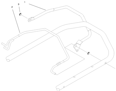 Control Assembly Diagram and Parts List for 21013 8900001 - 8999999 Toro Lawn Mower