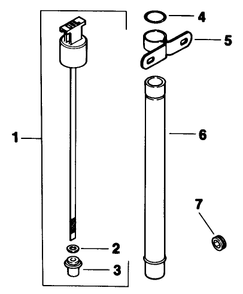 Part Location Diagram of X-2544 Toro Washer-Flat