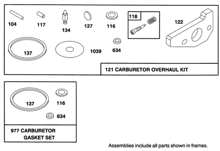 Engine Gts 150 Diagram and Parts List for 26631B 4900001 - 4999999 Toro Lawn Mower