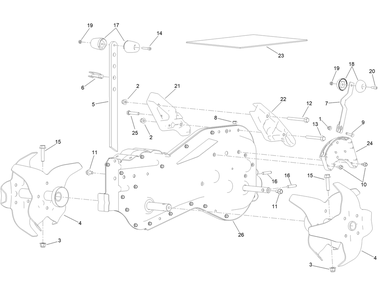 Part Location Diagram of 144-4946 Toro Handle Pbt Black 6.6x40x47.5 M