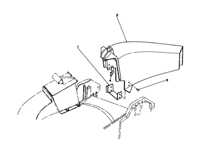 Side Discharge Kit No. 59107 (Optional) Diagram and Parts List for 20745C 8000001 - 8999999 Toro Lawn Mower