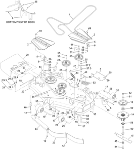 Part Location Diagram of 119-4220-01 Toro BRACKET-COVER