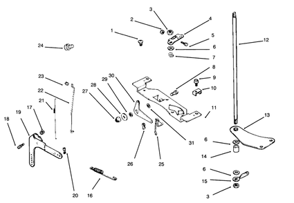 Part Location Diagram of SM-054016 Toro Screw