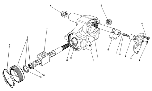 Steering Gear Assembly No. 41-8820 Diagram and Parts List for 30798 0000001 - 0999999 Toro Lawn Tractor