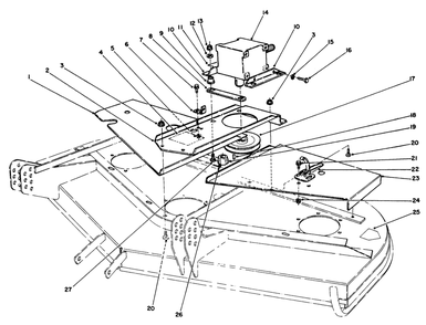 52" Cutting Unit Model No. 30568 (Continued) Diagram and Parts List for 30798 0000001 - 0999999 Toro Lawn Tractor