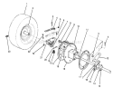 Page J Diagram and Parts List for 70040 49000001-49999999 - 1994 Toro Lawn Tractor