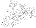 Page G Diagram and Parts List for 70040 49000001-49999999 - 1994 Toro Lawn Tractor