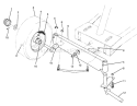 Page H Diagram and Parts List for 70040 49000001-49999999 - 1994 Toro Lawn Tractor
