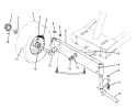 Page H Diagram and Parts List for 70040 7900001-7900578 - 1997 Toro Lawn Tractor