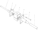 Page E Diagram and Parts List for 70040 7900579-7999999 - 1997 Toro Lawn Tractor