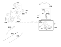 Page J Diagram and Parts List for 70041 8900001-8999999 - 1998 Toro Lawn Tractor