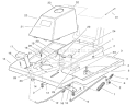 Page O Diagram and Parts List for 70044 210000001-210999999 - 2001 Toro Lawn Tractor