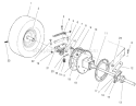 Seat & Gas Tank Assembly Diagram and Parts List for 70044 210000001-210999999 - 2001 Toro Lawn Tractor