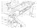 Transmission & Linkage Assembly Diagram and Parts List for 70044 210000001-210999999 - 2001 Toro Lawn Tractor