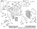 Page E Diagram and Parts List for 70044 210000001-210999999 - 2001 Toro Lawn Tractor