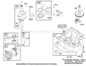 Page F Diagram and Parts List for 70044 210000001-210999999 - 2001 Toro Lawn Tractor