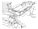 Transmission & Linkage Assembly Diagram and Parts List for 70060 39000001-39999999 - 1993 Toro Lawn Tractor