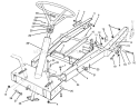 Page G Diagram and Parts List for 70060 49000001-49999999 - 1994 Toro Lawn Tractor