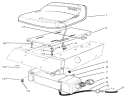 Page L Diagram and Parts List for 70060 59000001-59999999 - 1995 Toro Lawn Tractor