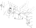 Page H Diagram and Parts List for 70060 59000001-59999999 - 1995 Toro Lawn Tractor