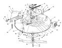 Cutting Unit Assembly Diagram and Parts List for 70060 6900001-6999999 - 1996 Toro Lawn Tractor