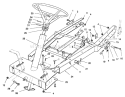 Part Location Diagram of 67-0010-0 Toro Lift W.A.-Front, Deck