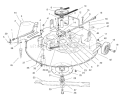 Part Location Diagram of 93-7696 Toro Kicker