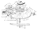Mower Assembly-Recycler Diagram and Parts List for 70081 7900001-7999999 - 1997 Toro Lawn Tractor