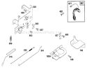 Page G Diagram and Parts List for 70081 7900001-7999999 - 1997 Toro Lawn Tractor