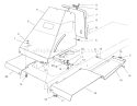 Part Location Diagram of 98-1455 Toro Decal - Front