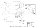 Page G Diagram and Parts List for 70082 8900001-8999999 - 1998 Toro Lawn Tractor