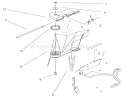 Part Location Diagram of 93-7694 Toro 32 Inch Deflector Asm