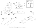 Page F Diagram and Parts List for 70084 8900001-8999999 - 1998 Toro Lawn Tractor