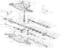 Peerless Transaxle Diagram and Parts List for 70089 220000001-220999999 - 2002 Toro Lawn Tractor
